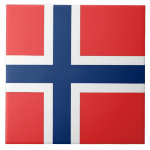 Norway Flag Tile