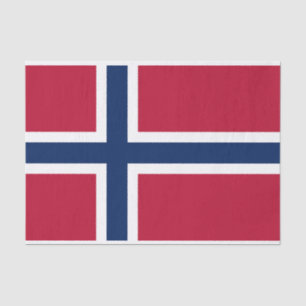 Norway Flag Tissue Paper