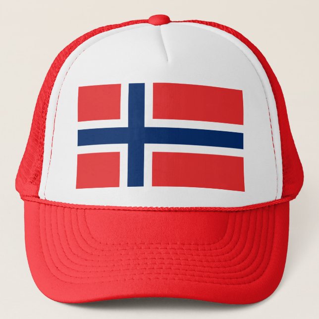 Norway Flag Trucker Hat (Front)