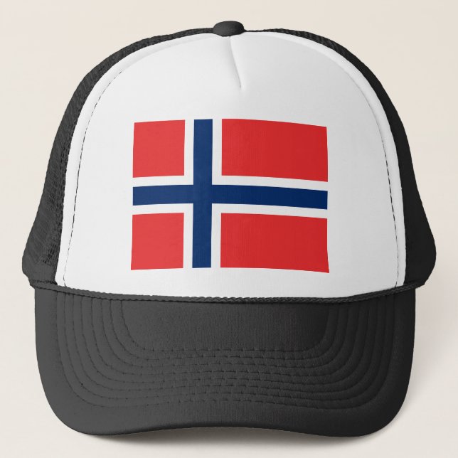 Norway Flag Trucker Hat (Front)