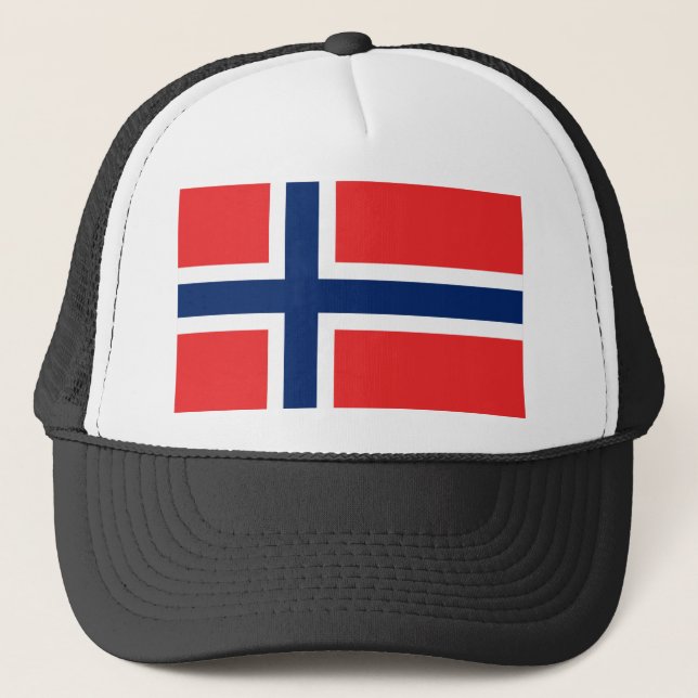 Norway Flag Trucker Hat (Front)