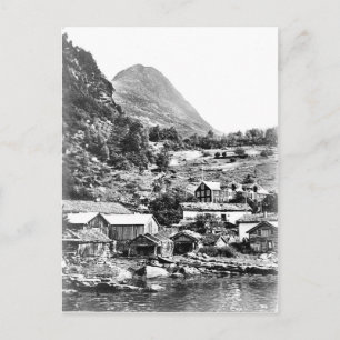 Norway Geiranger Merok Vintage Postcard
