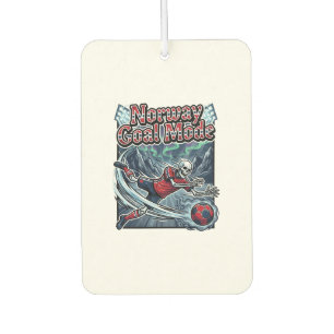 Norway Goal Mode Skeleton Striker Nations Streetwe Air Freshener