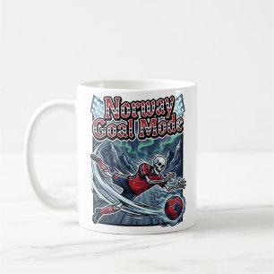 Norway Goal Mode Skeleton Striker Nations Streetwe Coffee Mug