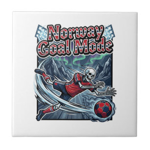 Norway Goal Mode Skeleton Striker Nations Streetwe Tile