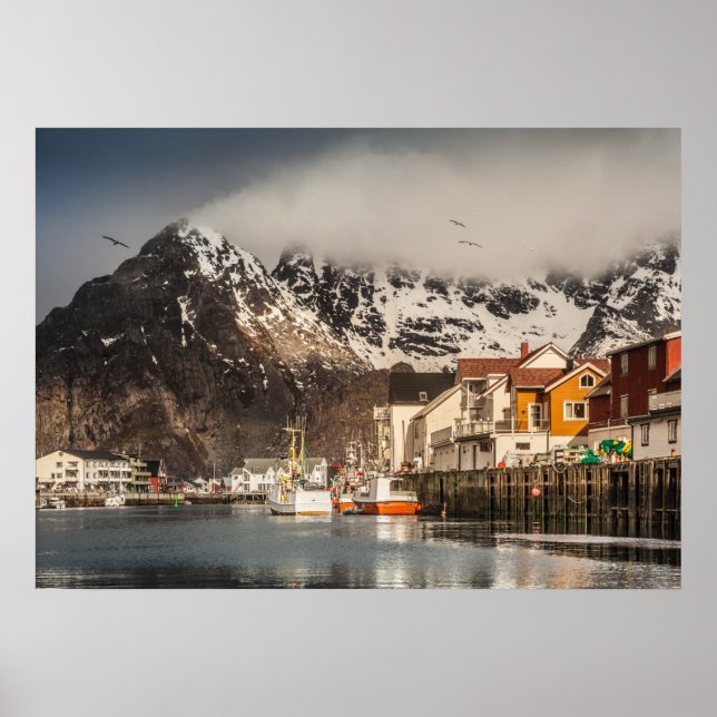 Norway Henningsvaer Poster (Front)