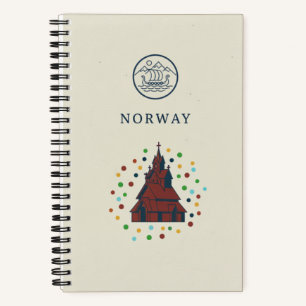 Norway Heritage & Stave Church Photo Archive Notebook
