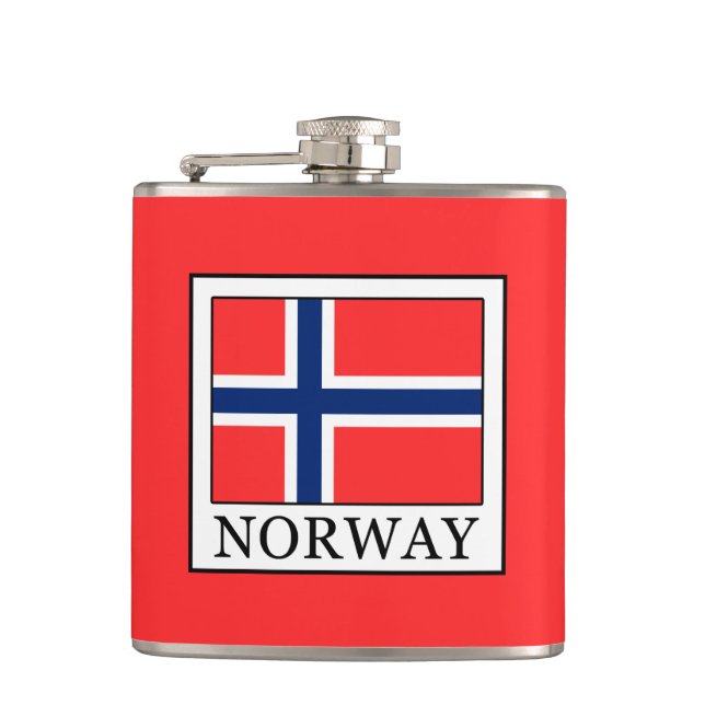 Norway Hip Flask (Front)