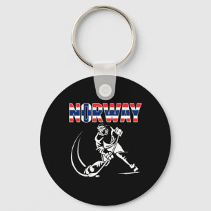Norway Ice Hockey Lovers Jersey - Norwegian Hockey Keychain