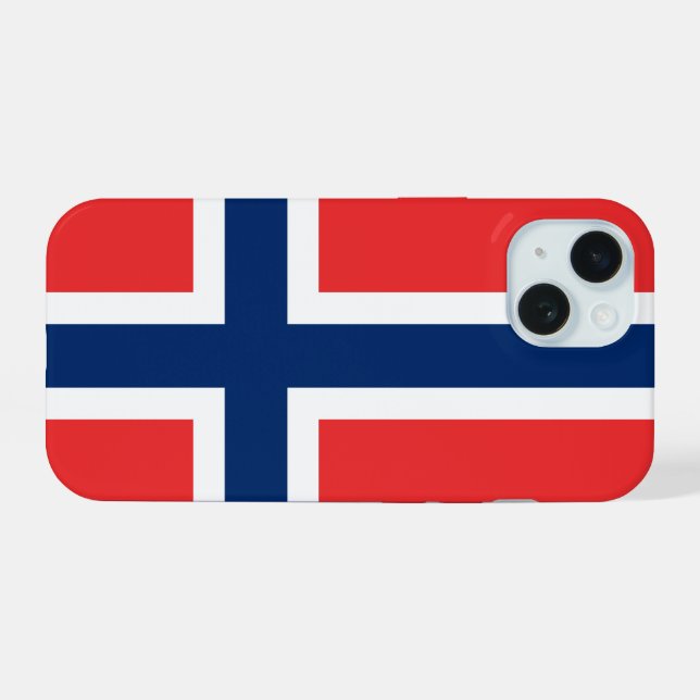 Norway iPhone 15 Case (Back Horizontal)