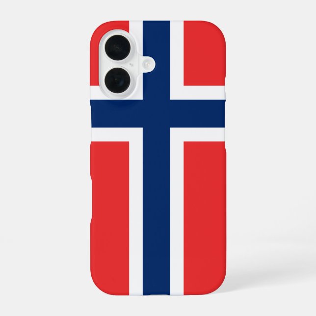 Norway iPhone 16 Case (Back)