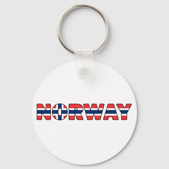 Norway Keychain (Front)