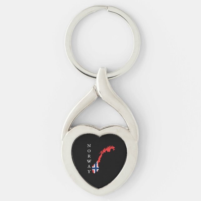 Norway Keychain (Front)