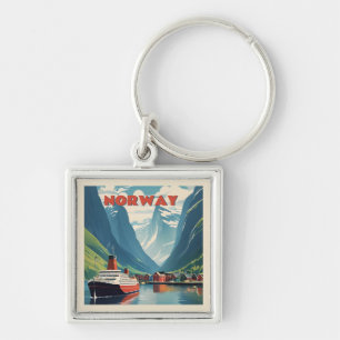 Norway Keychain