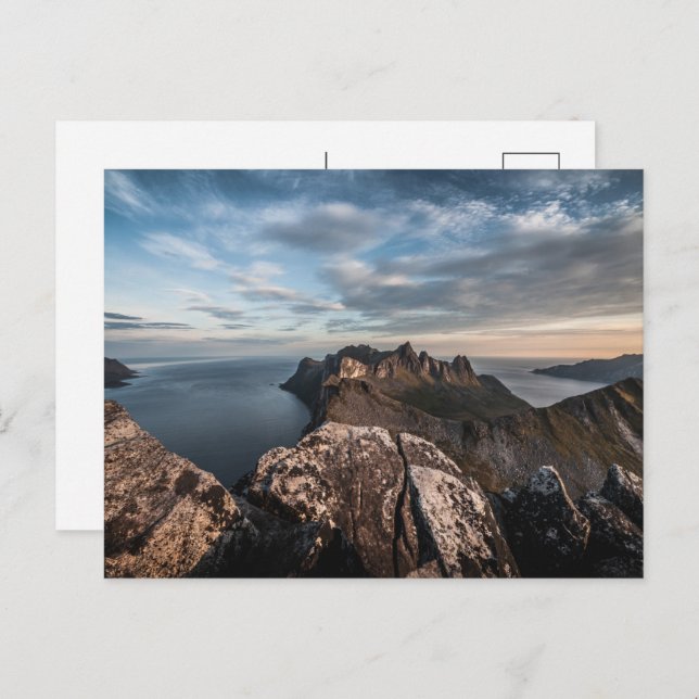 Norway Landscape Holiday Postcard (Front/Back)