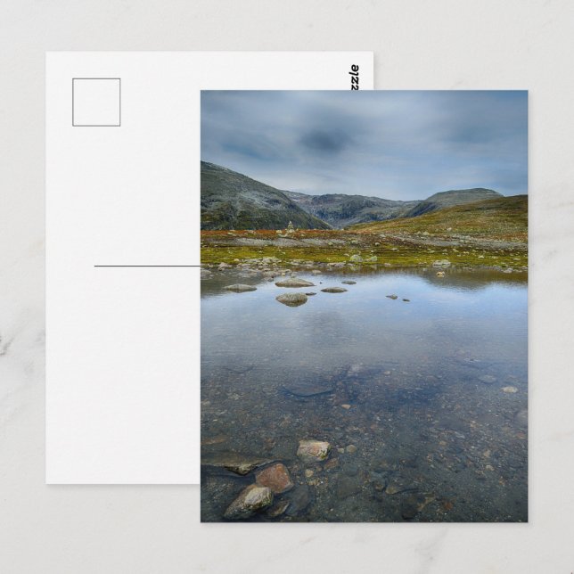 Norway landscape postcard (Front/Back)