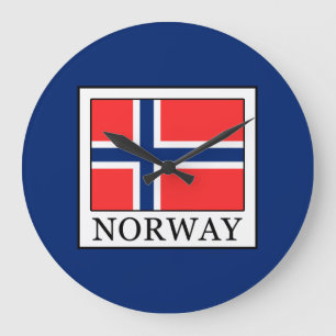 Norway Large Clock