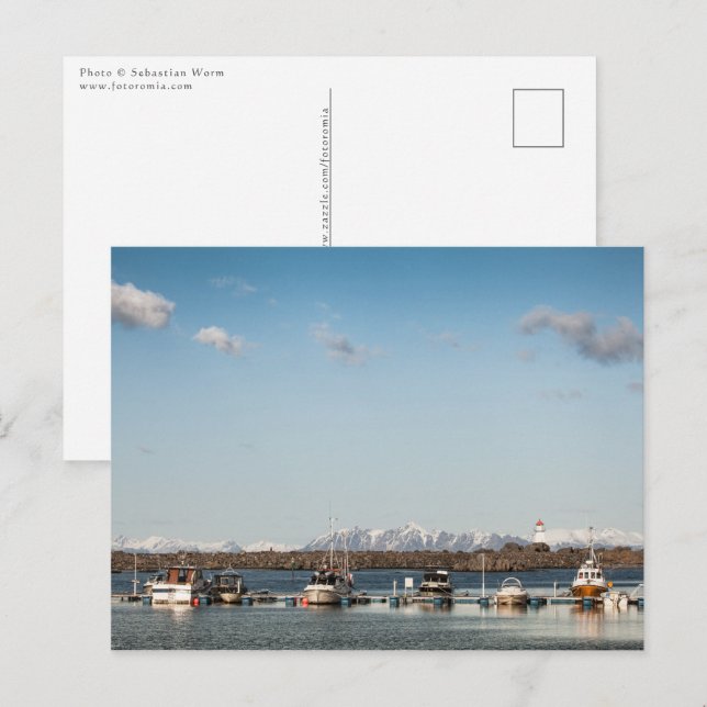 Norway Lofoten Islands Postcard (Front/Back)