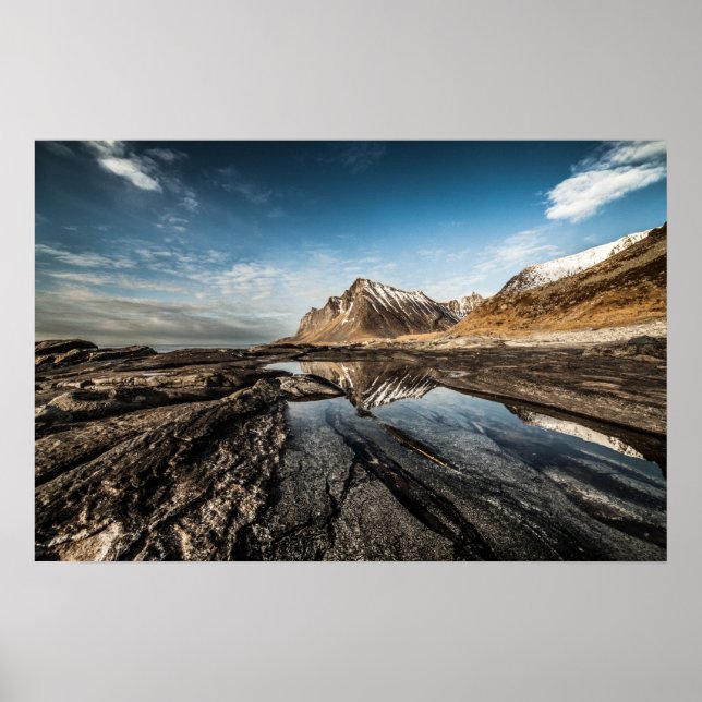 Norway Lofoten Islands Poster (Front)