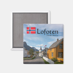 Norway Lofoten Reine Magnet