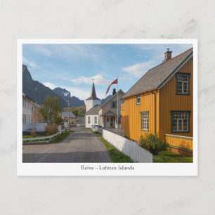 Norway Lofoten Reine Postcard