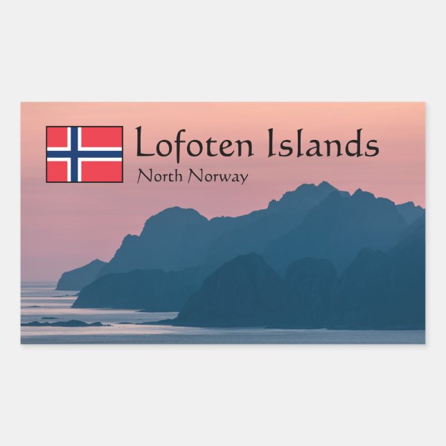 Norway Lofoten Sticker (Front)