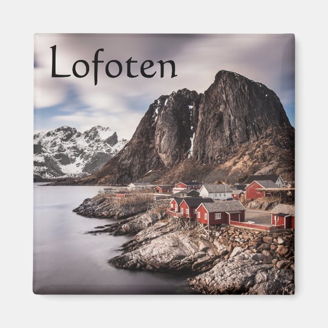 Norway Lofoten Travel Magnet (Front)