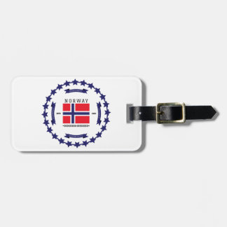 Norway  luggage tag
