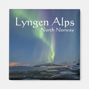 Norway Lyngen Souvenir Magnet