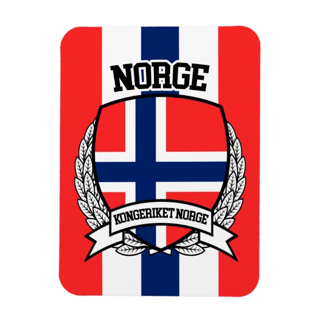 Norway Magnet (Vertical)