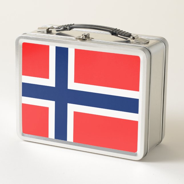 Norway Metal Lunch Box (Front)