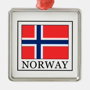 Norway Metal Ornament
