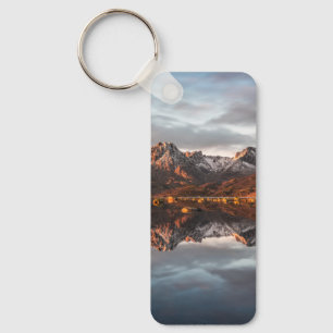 Norway Mountains Landscape Photography Keychain