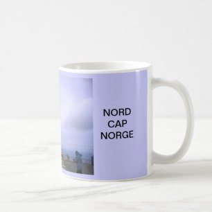 Norway, North Cape, globe symbol Coffee Mug