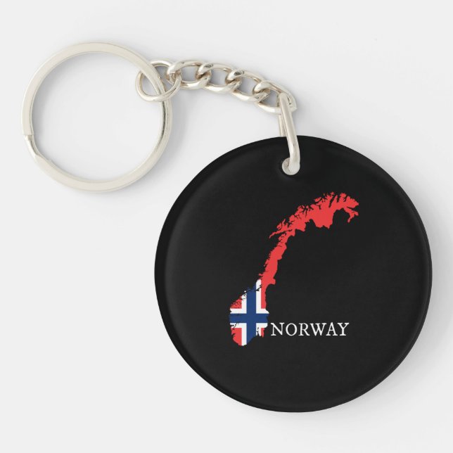 Norway - Norway Flag Keychain (Front)