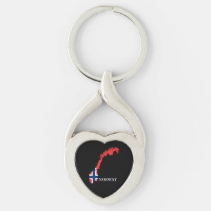 Norway - Norway Flag Keychain