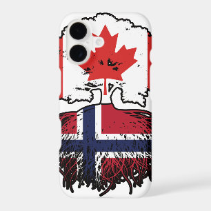 Norway Norwegian Canadian Canada Tree Roots Flag
