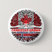 Norway Norwegian Canadian Canada Tree Roots Flag