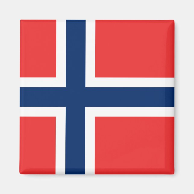 Norway - Norwegian Flag Magnet (Front)