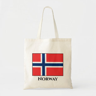 Norway (Norwegian) Flag Tote Bag