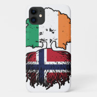 Norway Norwegian Irish Ireland Tree Roots Flag