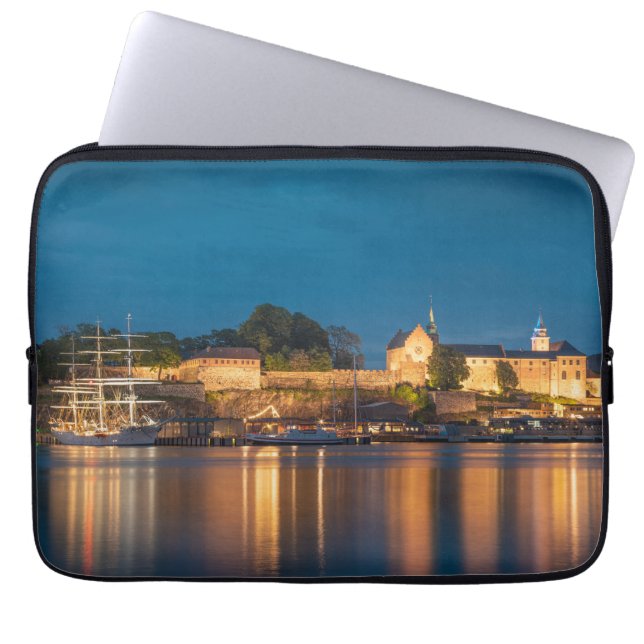 Norway Oslo Akershus Fortress Laptop Sleeve (Front)