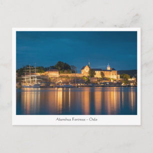 Norway Oslo Akershus Fortress Postcard