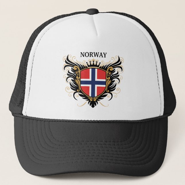 Norway [personalize] trucker hat (Front)