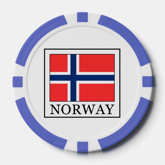 Norway Poker Chips (Front)