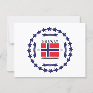 Norway  postcard