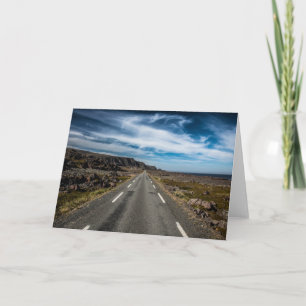 Norway Road Trip Landscape Photo Card
