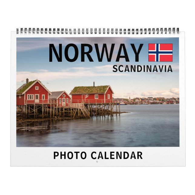 Norway Scandinavia 2026 Calendar (Cover)