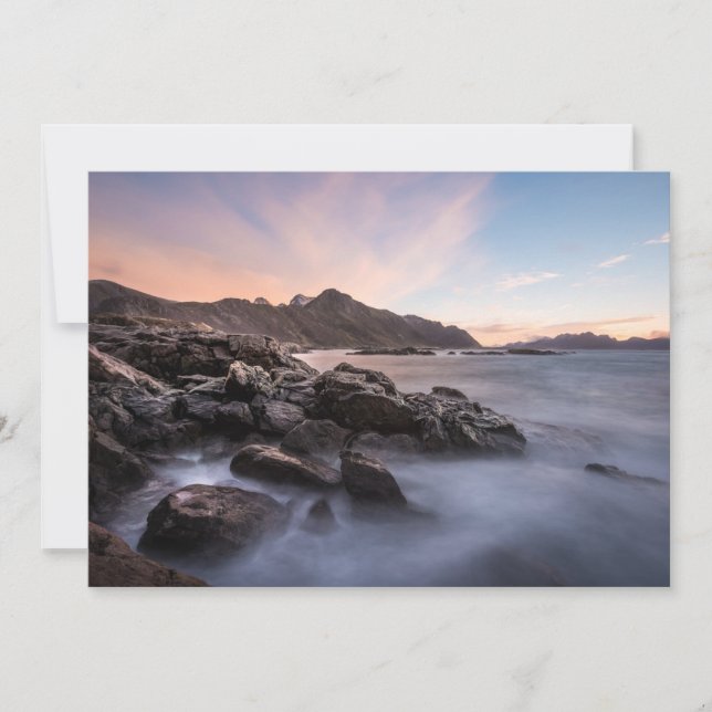 Norway Seascape Card (Front)