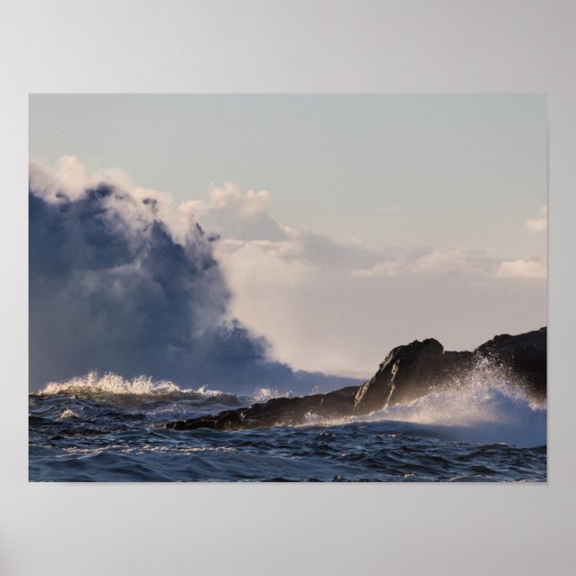 Norway Seascape Photo Poster (Front)